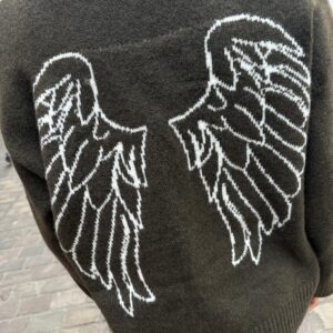 Pull Ailes D'ange Kaki - Alixane