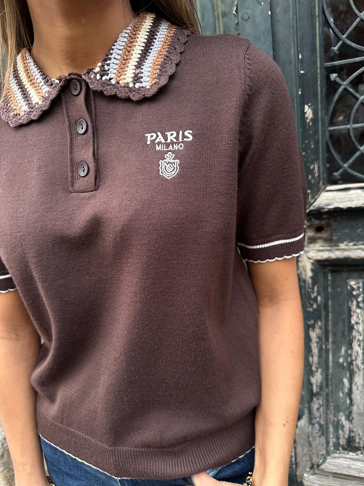Polo Col Crochet Paris Milano