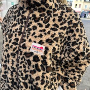 Veste Réversible Bouclette Léopard - Ariane