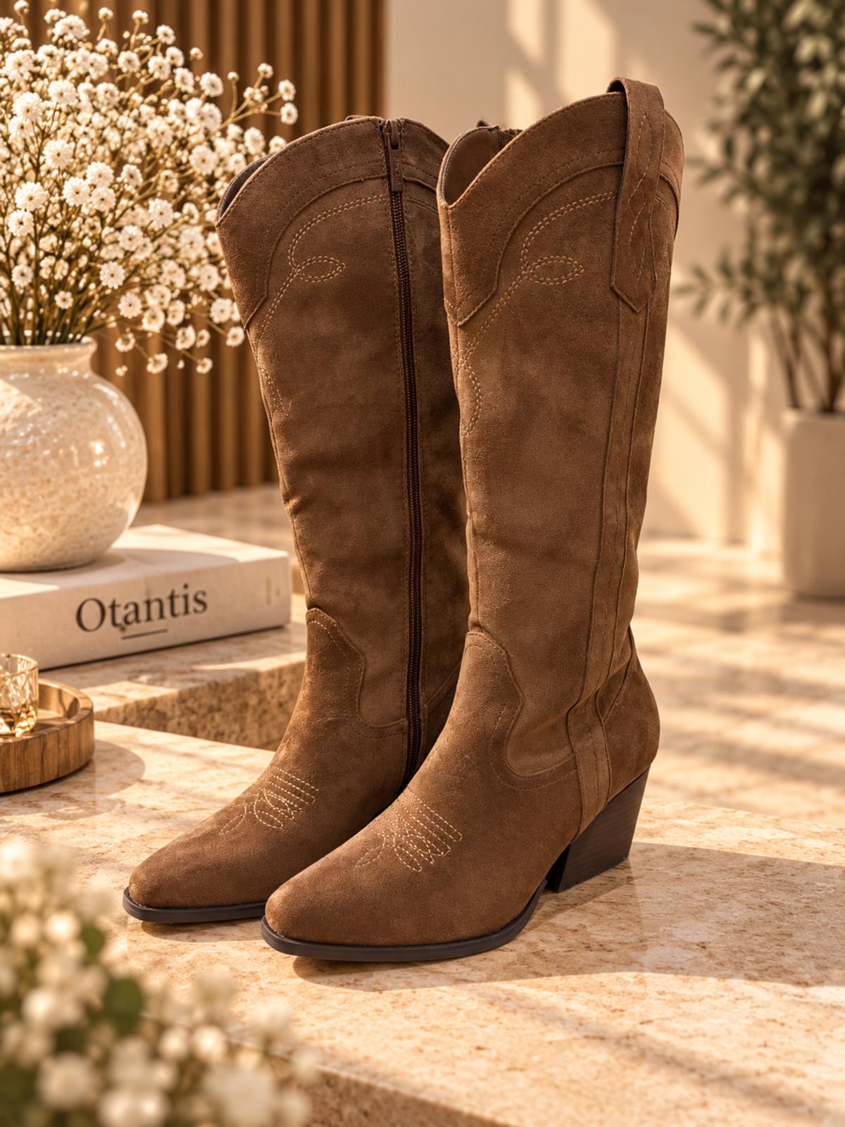 Bottes Santiags Camel – Arizona