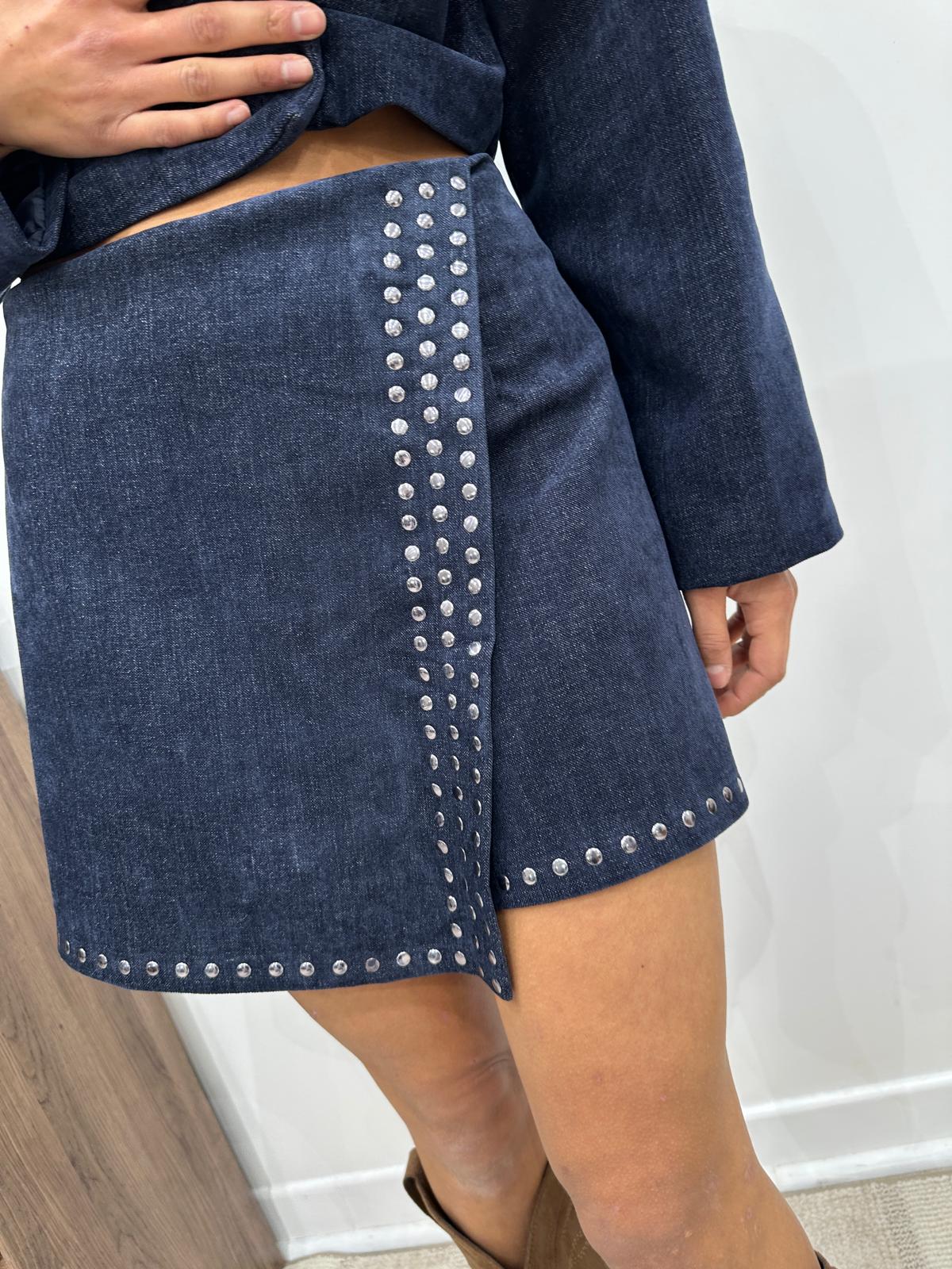 Jupe Short à Clous – Edith