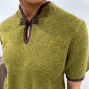 Pull Manches Courtes Col Fantaisie - Armance