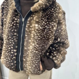 Veste Réversible en Fausse Fourrure - Émérance